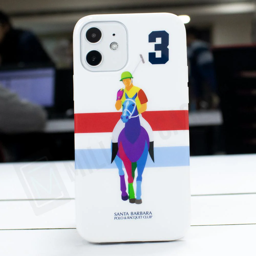 iPhone 12 Mini Santa Barbara Polo Racquet Jockey Series Case - Image 6