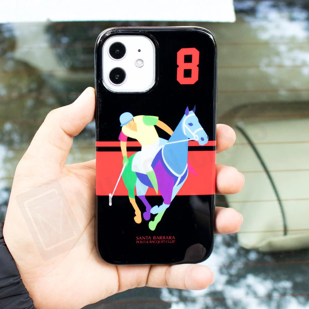 iPhone 12 Mini Santa Barbara Polo Racquet Jockey Series Case - Image 7