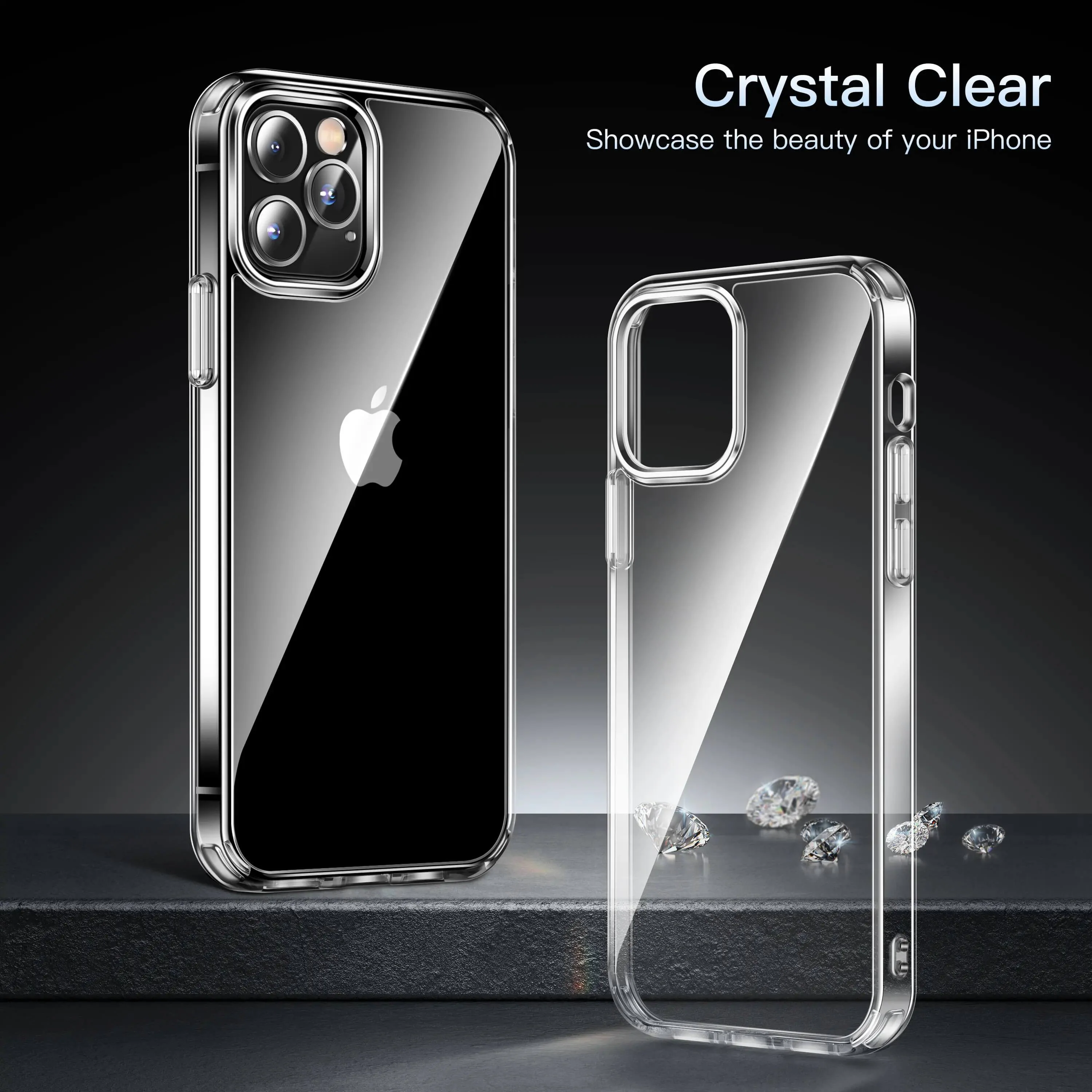 iPhone 12 Pro Anti knock Shockproof Transparent Case - Image 2