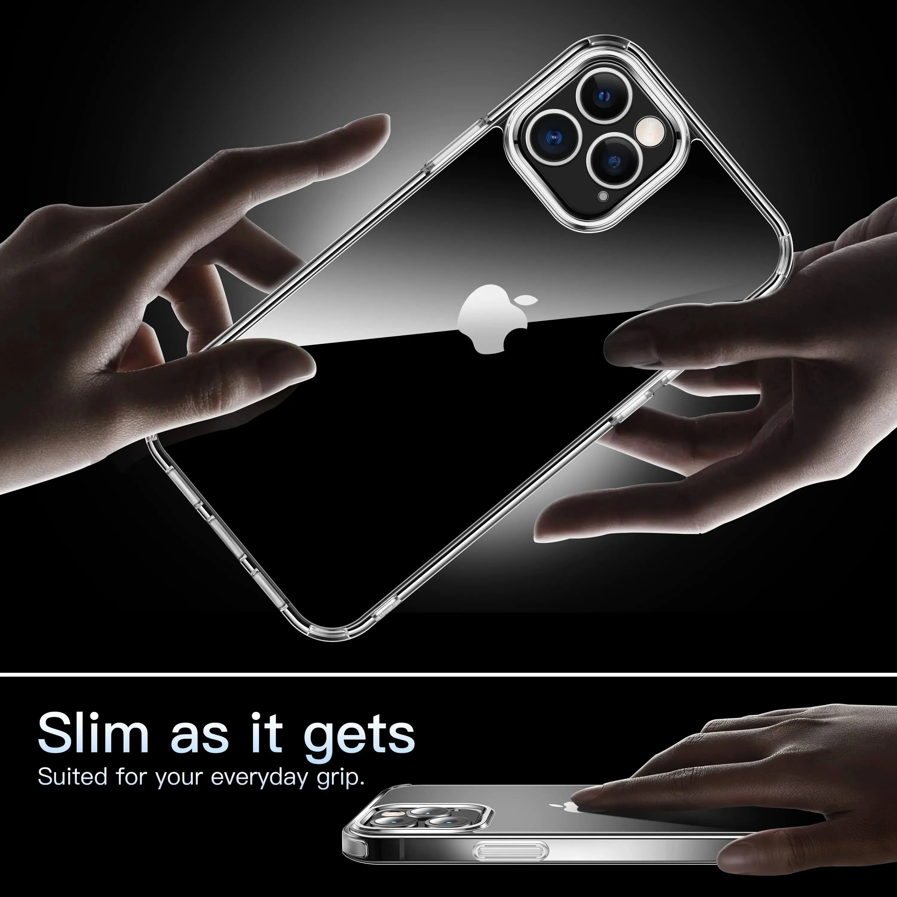 iPhone 12 Pro Anti knock Shockproof Transparent Case - Image 4