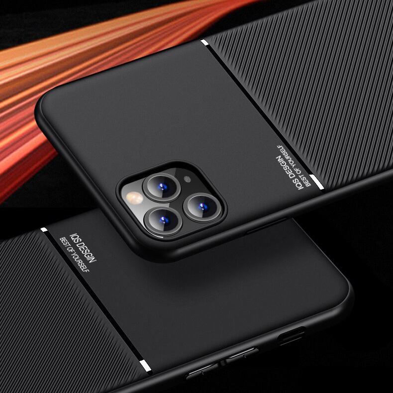 iPhone 12 Pro Max Carbon Fiber Twill Pattern Soft TPU Case - Image 6