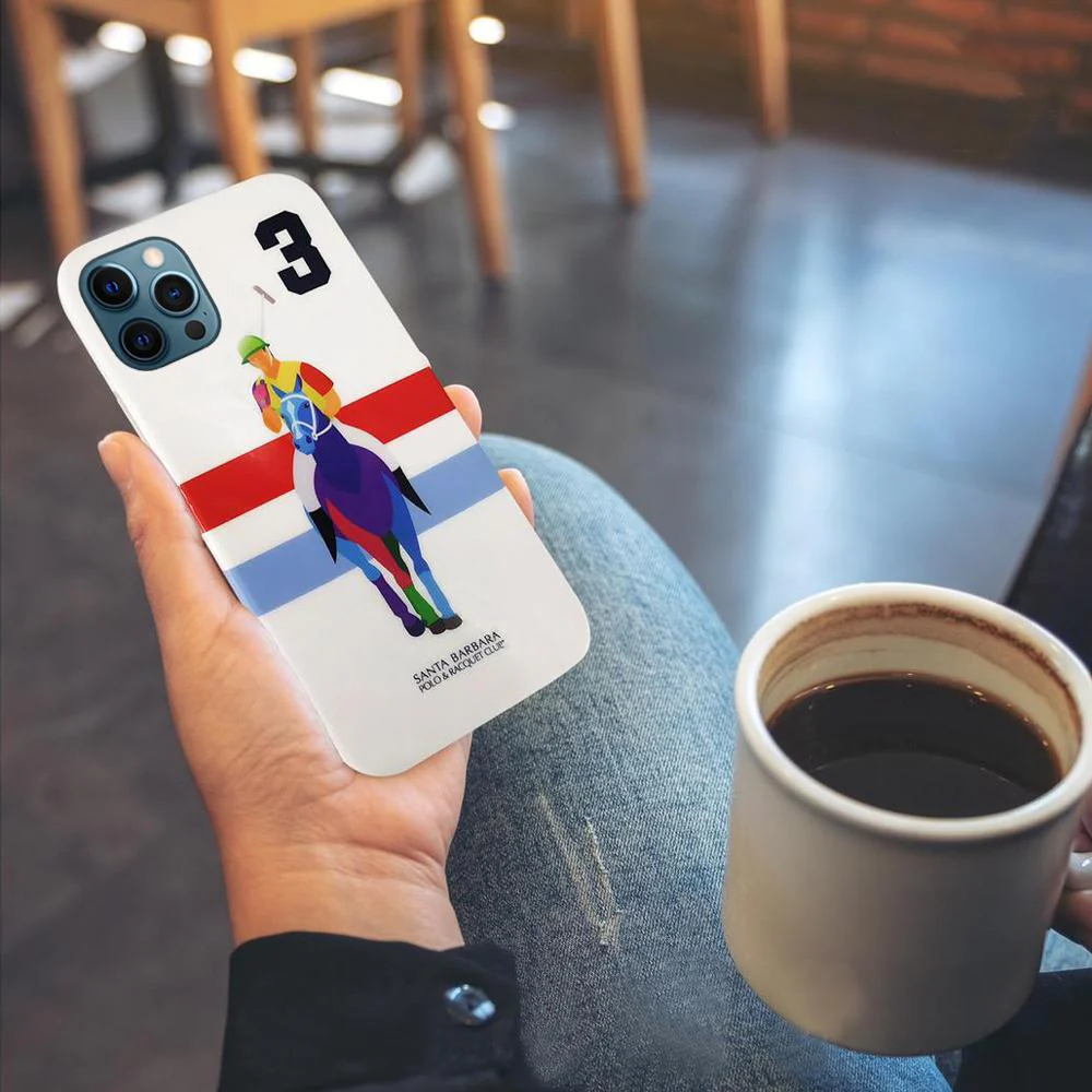 iPhone 12 Pro Max Santa Barbara Polo Racquet Jockey Series Case - Image 2