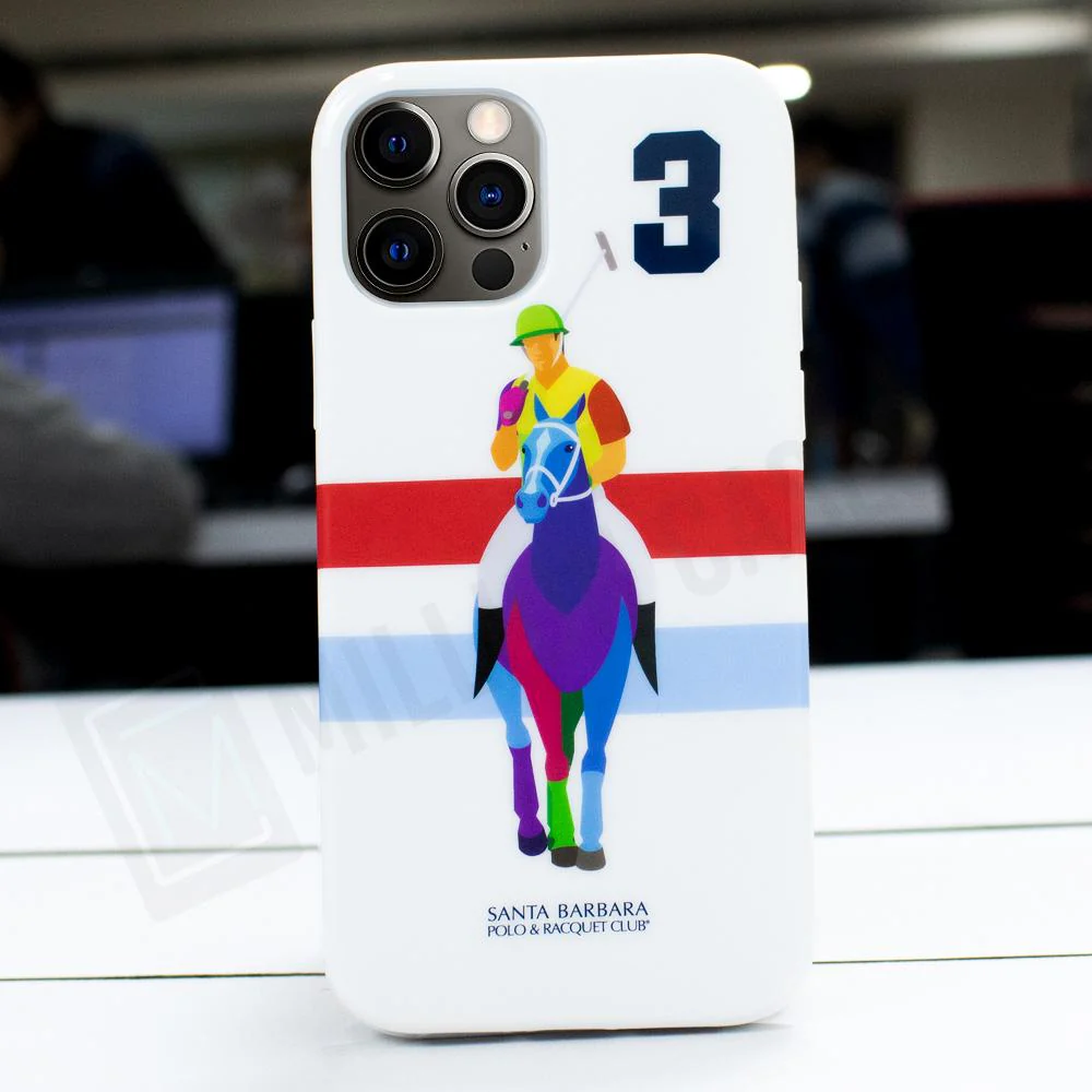 iPhone 12 Pro Max Santa Barbara Polo Racquet Jockey Series Case - Image 4