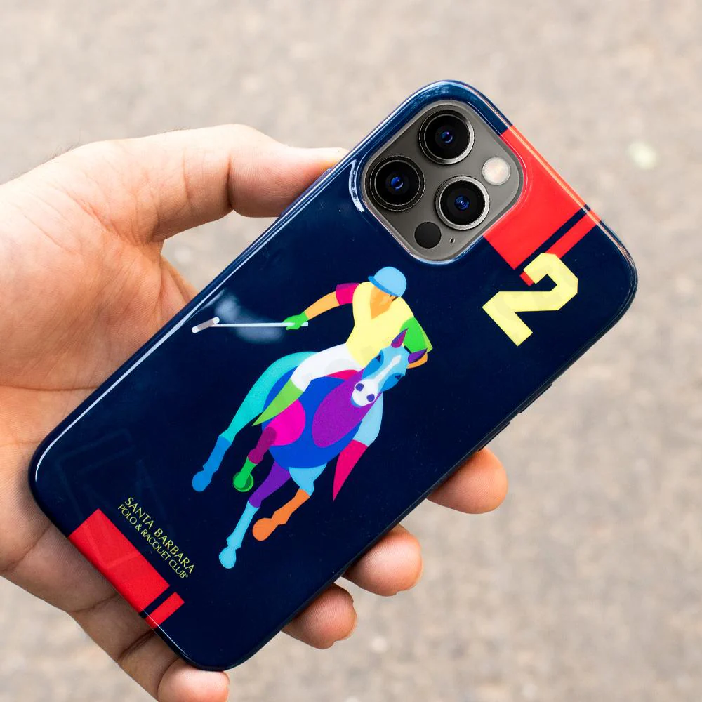 iPhone 12 Pro Max Santa Barbara Polo Racquet Jockey Series Case - Image 6