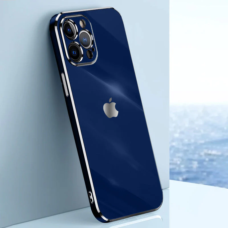 iPhone 12 Pro Soft Plating Camera Protection Case - Image 3