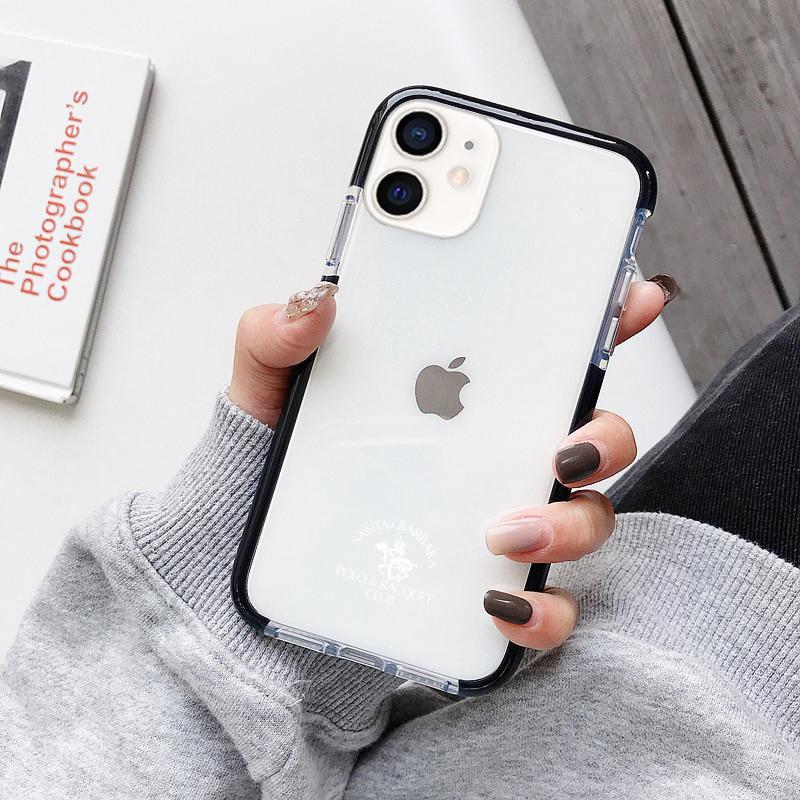 iPhone 12 Santa Barbara Polo Racquet Crystal Clear Case - Image 9