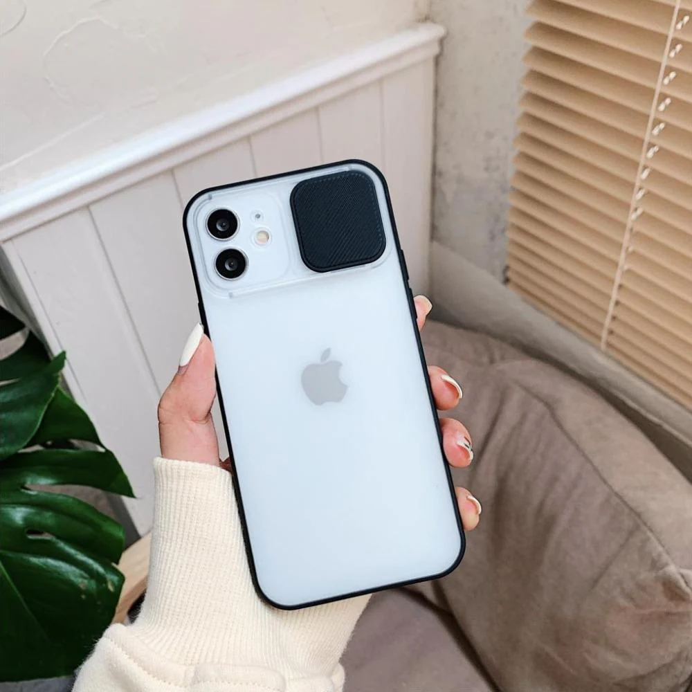 Camera Lens Slide Protection Matte Case - iPhone - Image 4
