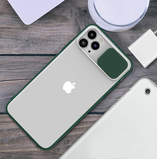 Camera Lens Slide Protection Matte Case - iPhone - Image 8