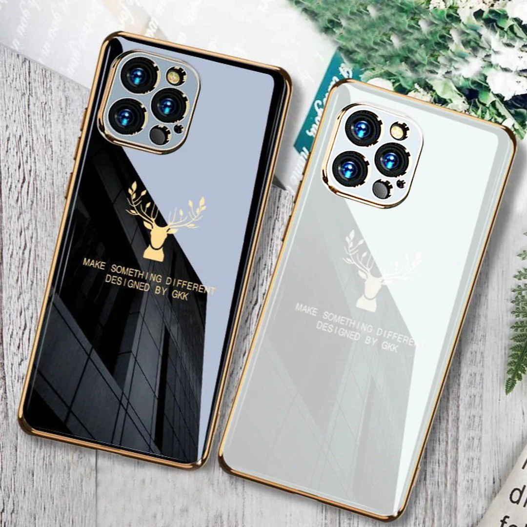 iPhone 12 Series Electroplating Deer Pattern Case - Image 4