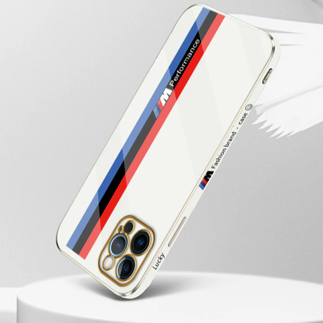 iPhone 12 Series - Electroplating Motorsport Edition Soft Case - Image 3