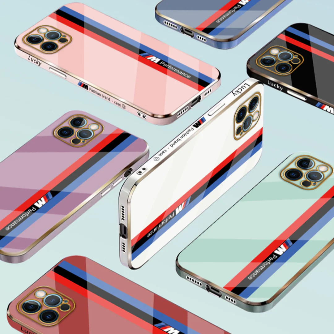 iPhone 12 Series - Electroplating Motorsport Edition Soft Case - Image 7