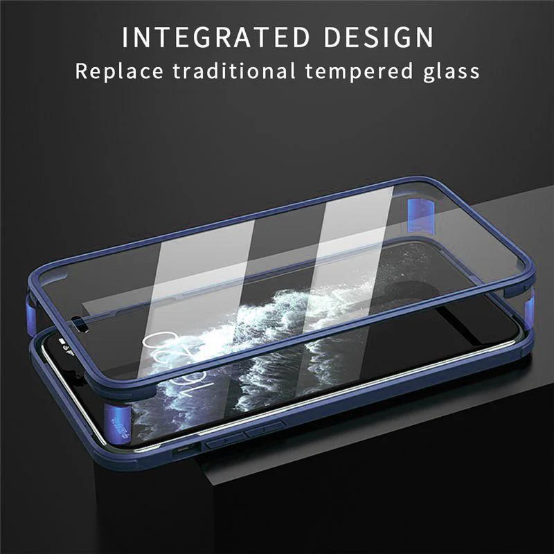 iPhone 12 (Front+Back) Hybrid Design Fiber Case - Image 5