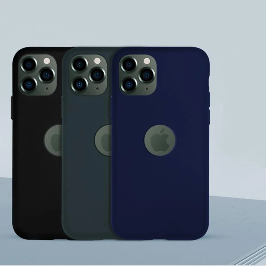 iPhone 12 Series Logo Cut Silicone Case - Image 2