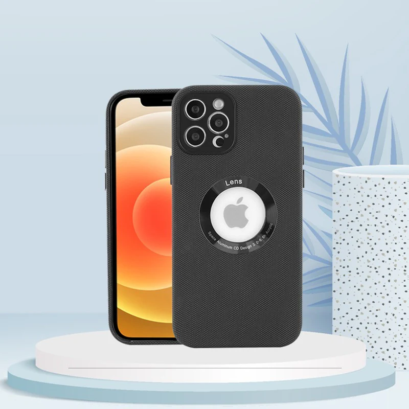 iPhone 12 Series Soft Silicone Logo Cut Case - Image 2