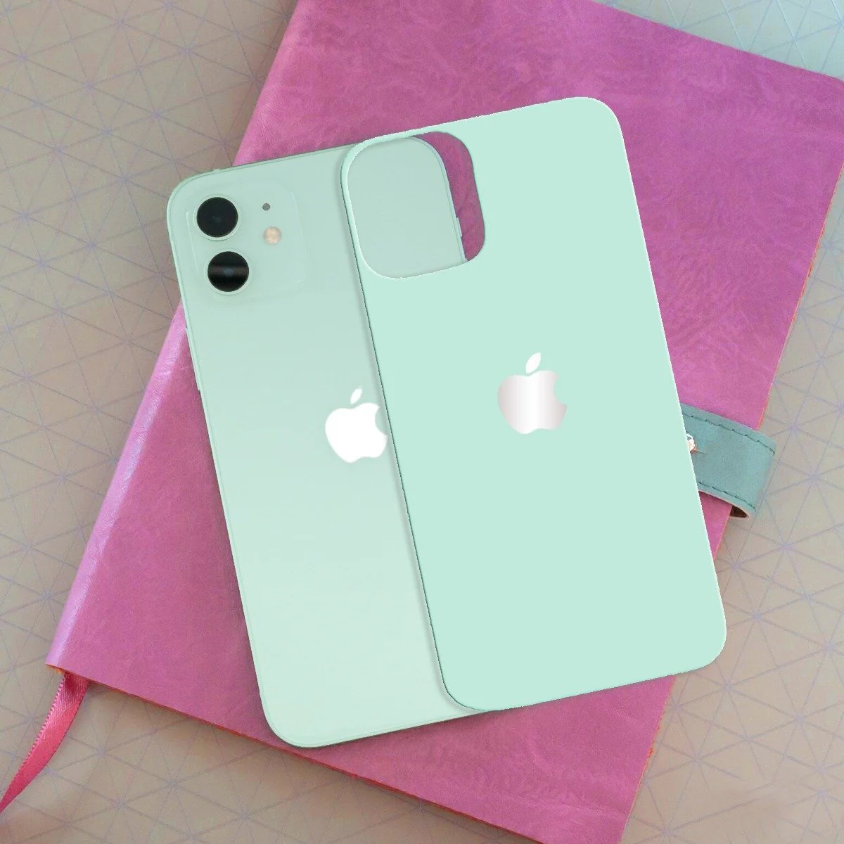 iPhone 12 Ultra-thin Glossy Back Tempered Glass - Image 3
