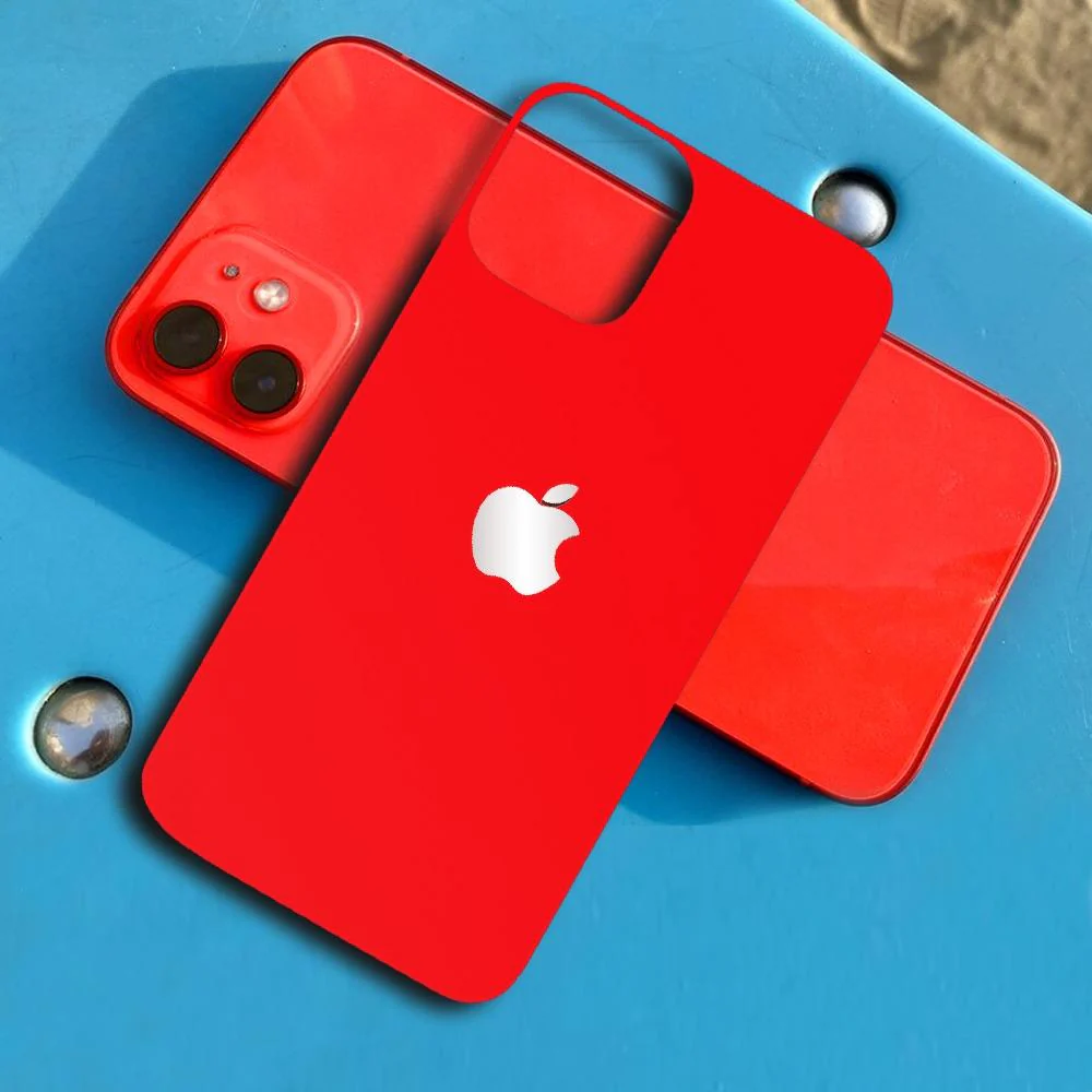 iPhone 12 Ultra-thin Glossy Back Tempered Glass - Image 5