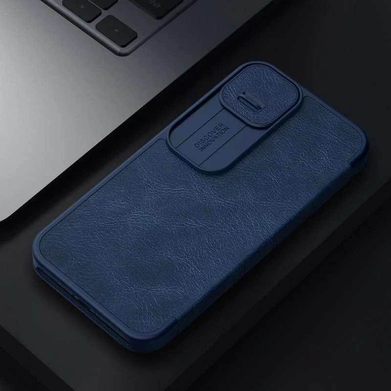 iPhone 13 Camera Protection Leather Flip Case - Image 5