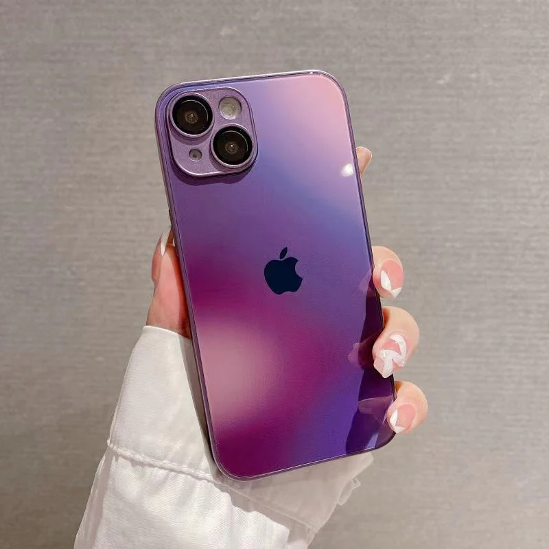 iPhone 13 Frosted Glass Back Case - Image 3