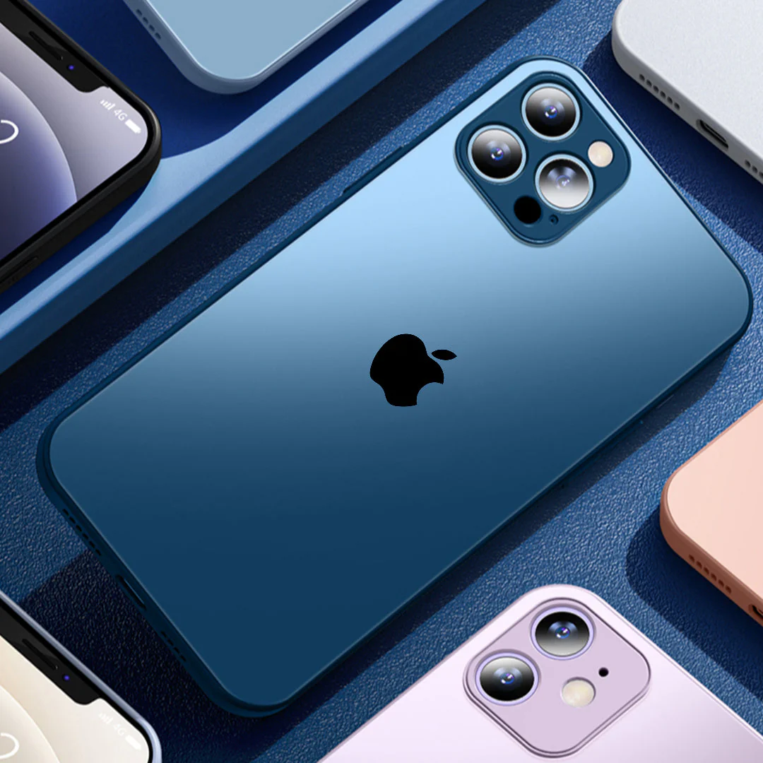 iPhone 13 Matte Glass Camera Lens Shell Case - Image 7