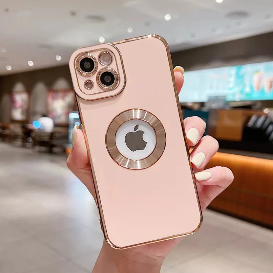 iPhone 13 Pro Classic Plating Logo Cut Camera Protection Case - Image 10