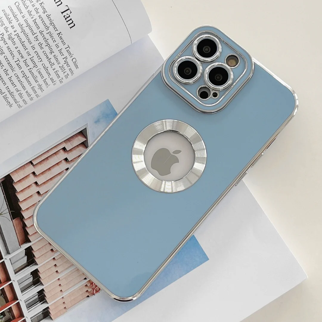iPhone 13 Pro Classic Plating Logo Cut Camera Protection Case - Image 7