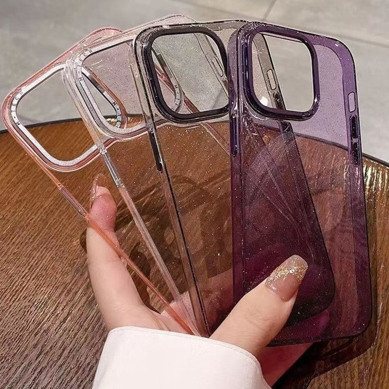 iPhone 13 Pro Luxury Bling Transparent Case - Image 4