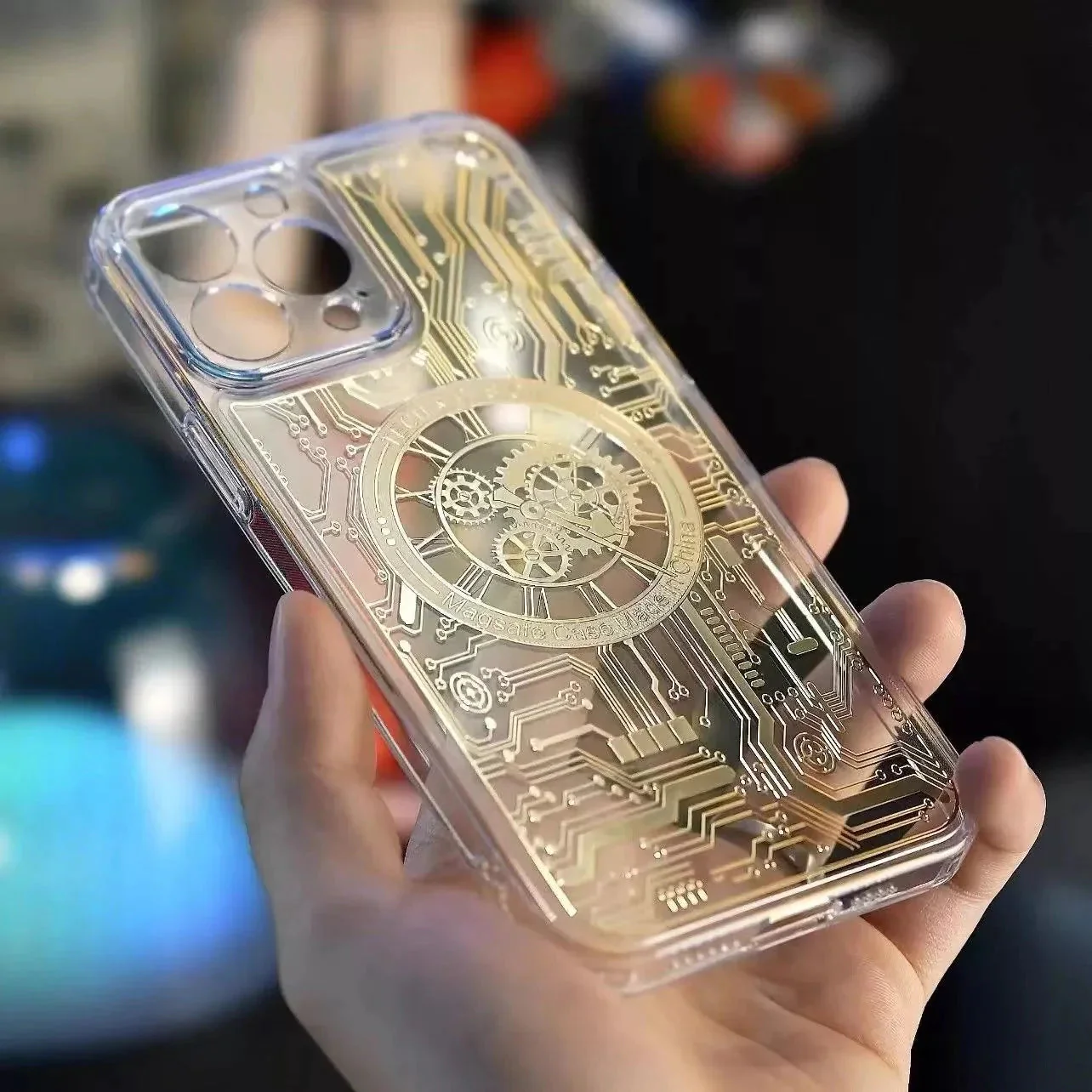 iPhone 13 Pro MagSafe Edition Mecha Transparent Case - Image 2