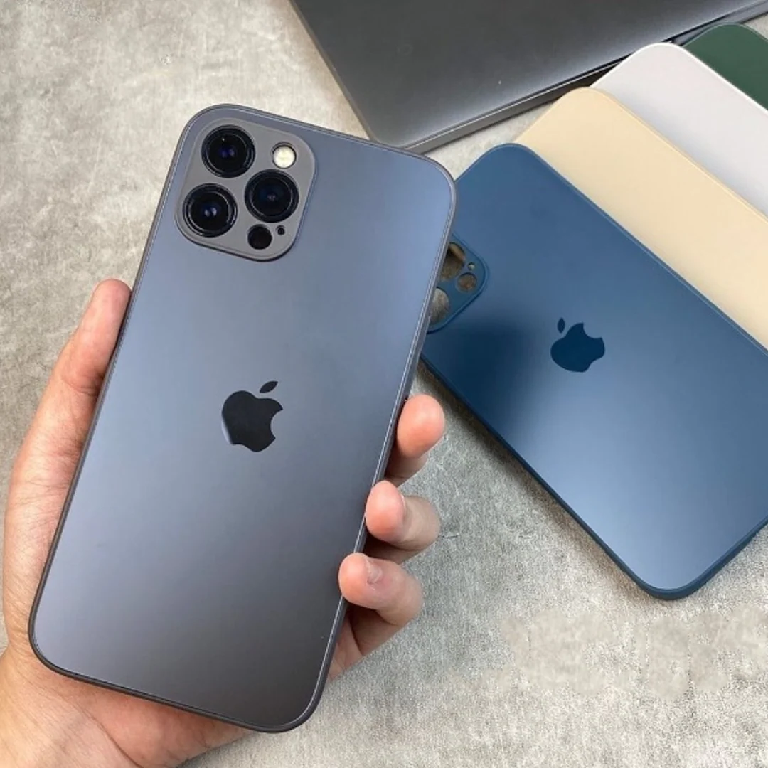 iPhone 13 Pro Matte Glass Camera Lens Shell Case - Image 2