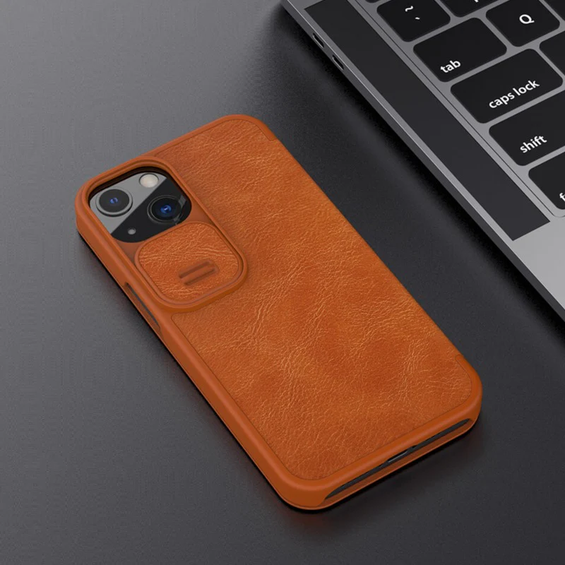 iPhone 13 Pro Max Camera Protection Leather Flip Case - Image 6
