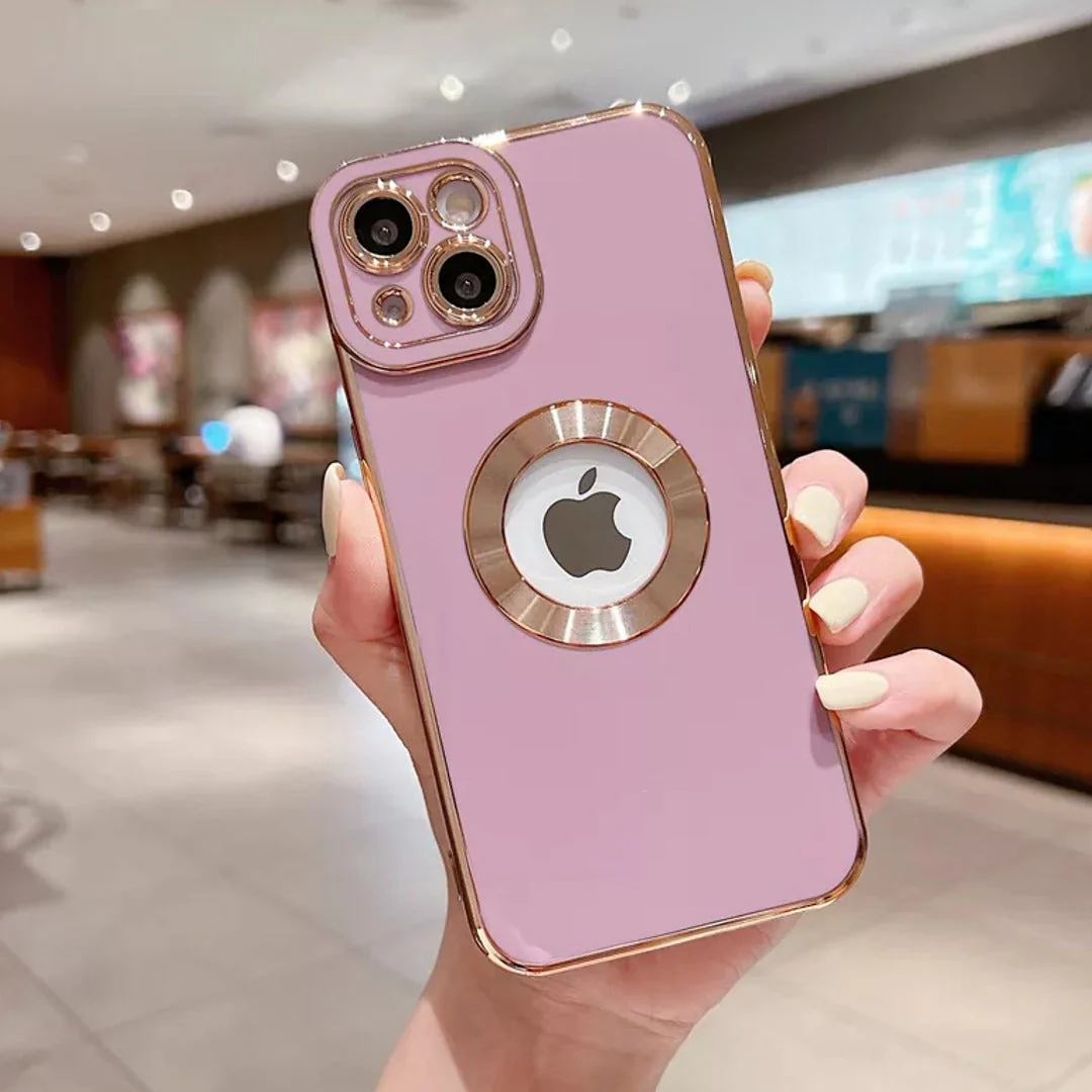 iPhone 13 Pro Max Classic Plating Logo Cut Camera Protection Case - Image 10
