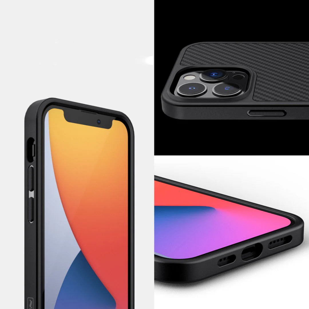 iPhone 13 Pro Max Synthetic Carbon Fiber Case - Image 5