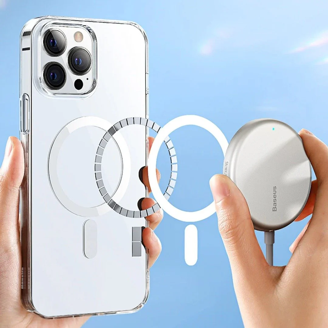 iPhone 13 Series Anti-Knock TPU Transparent MagSafe Case - Image 3