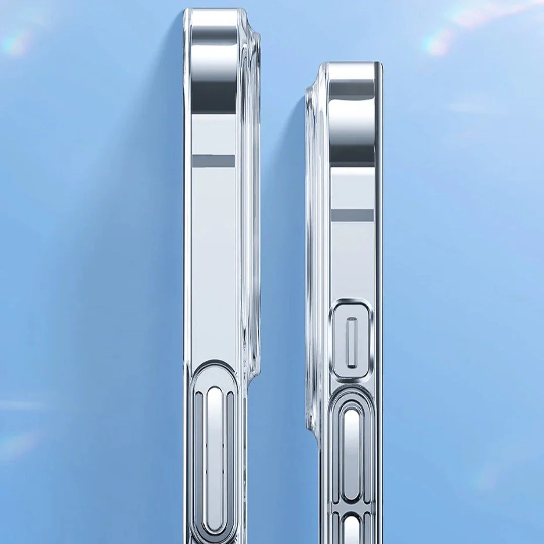 iPhone 13 Series Anti-Knock TPU Transparent MagSafe Case - Image 4