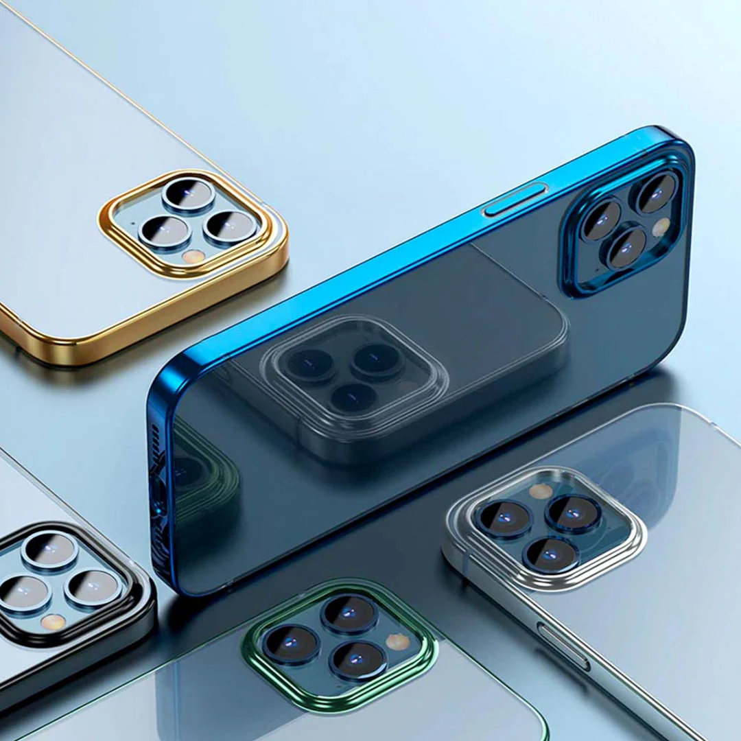 iPhone 13 Series - Clear Plating Soft TPU Case - Image 8