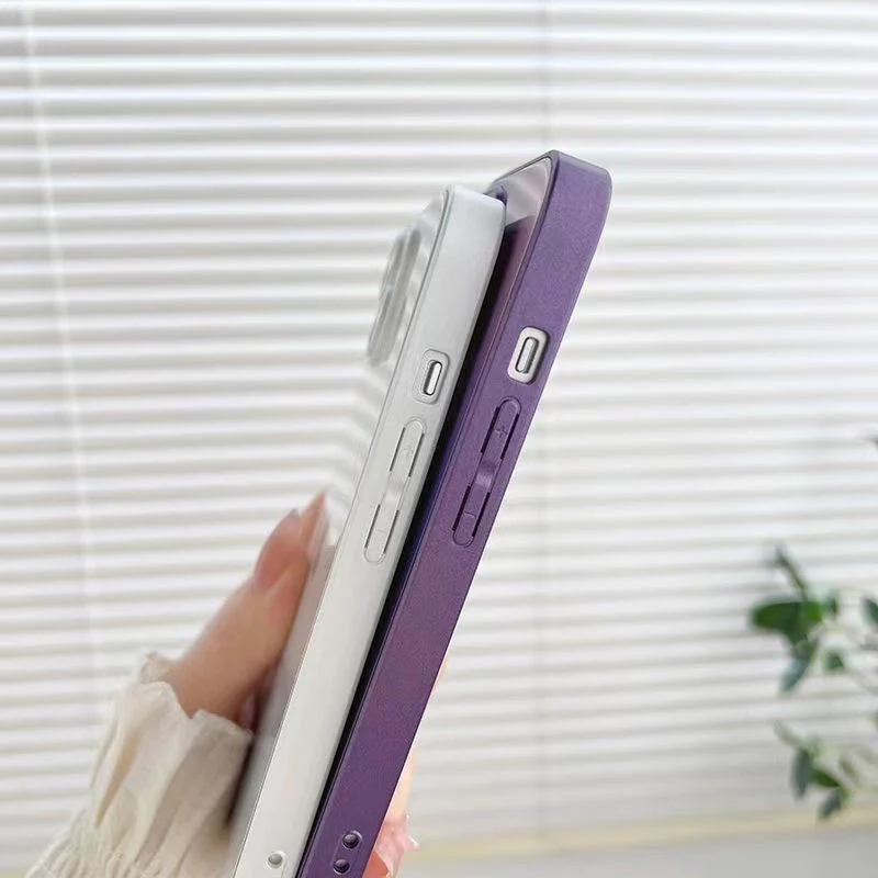 iPhone 13 Series Frosted Glass Back Case - Image 6