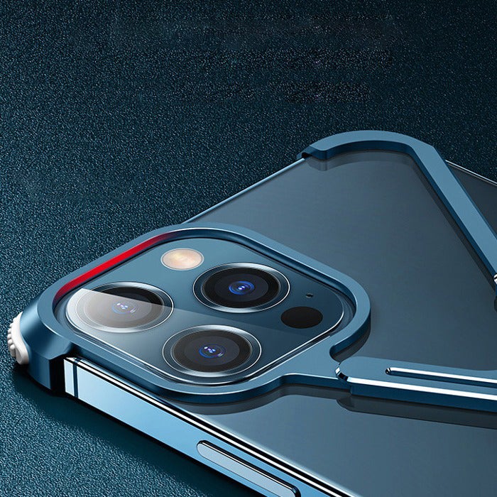 iPhone 13 Series Slim Aluminium Kickstand Bumper Frame - Image 10