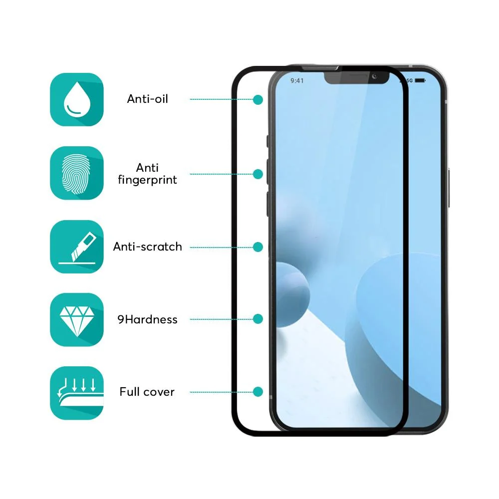 iPhone 13 Series Ultra HD Tempered Glass [Set of 2] - Image 5