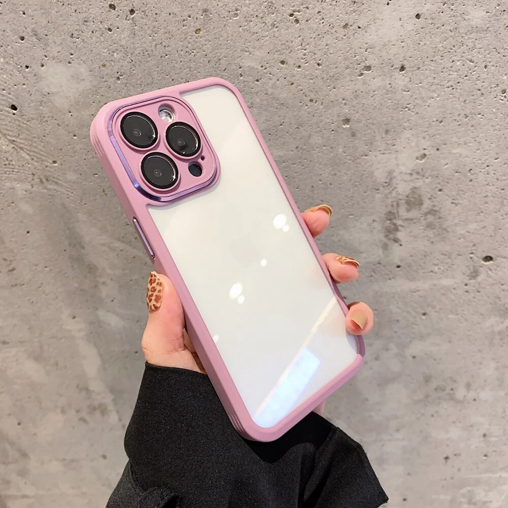 iPhone 14 Colored Bumper Case with Camera Protection - Image 4