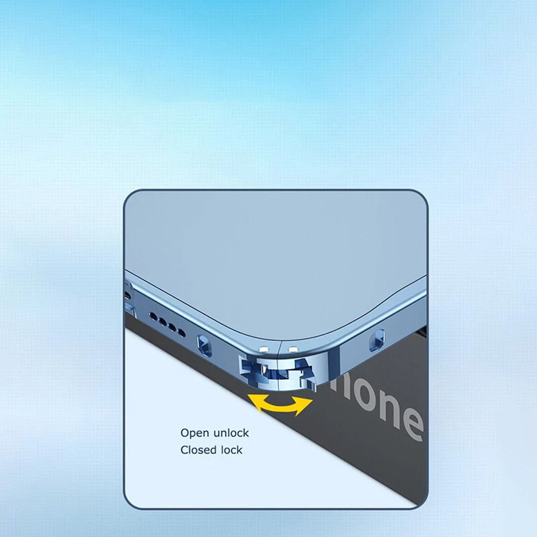 iPhone 14 Frosted Glass Magsafe Edition Magnetic Bumper Case - Image 6