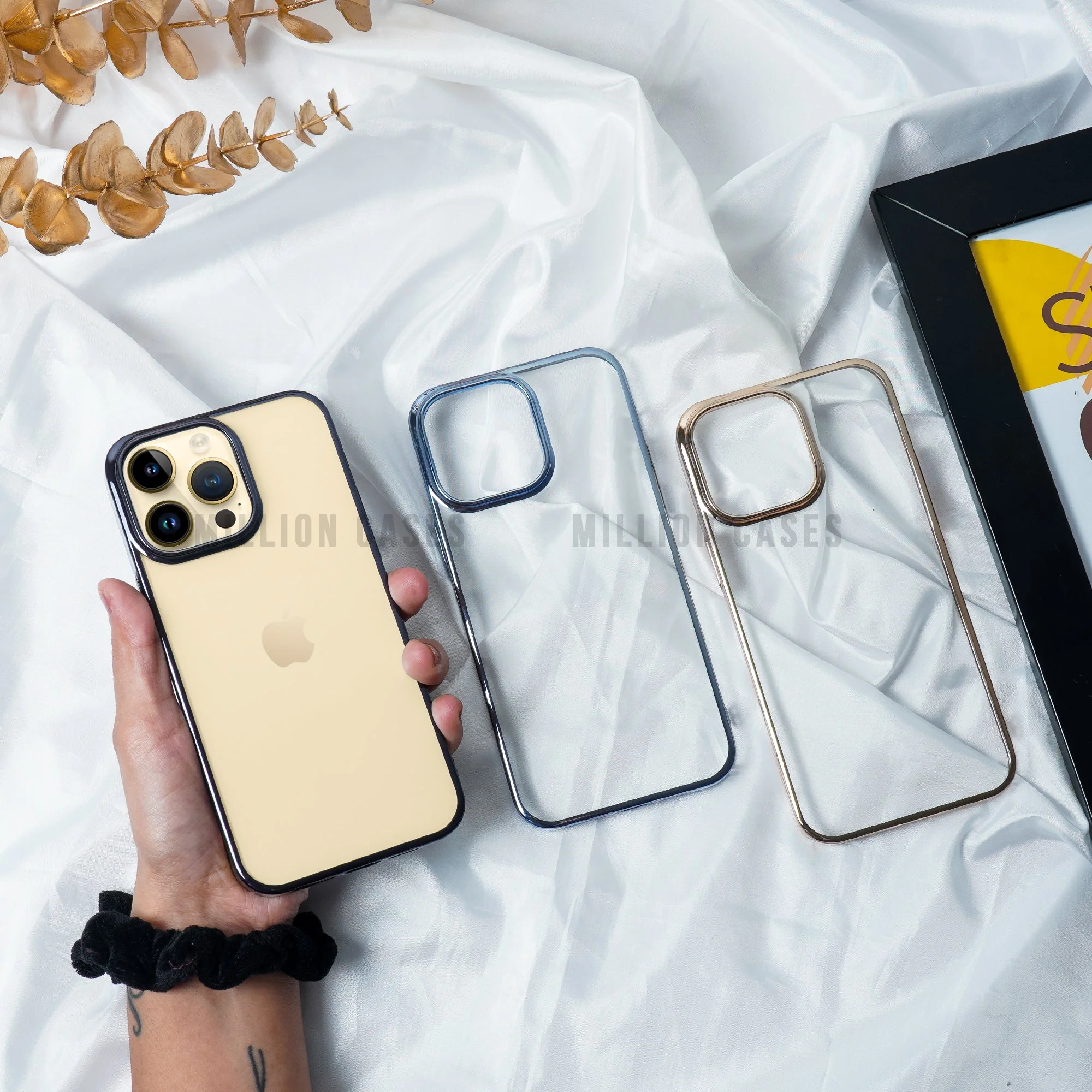 iPhone 14 Plus Electroplating Clear Back Case - Image 2