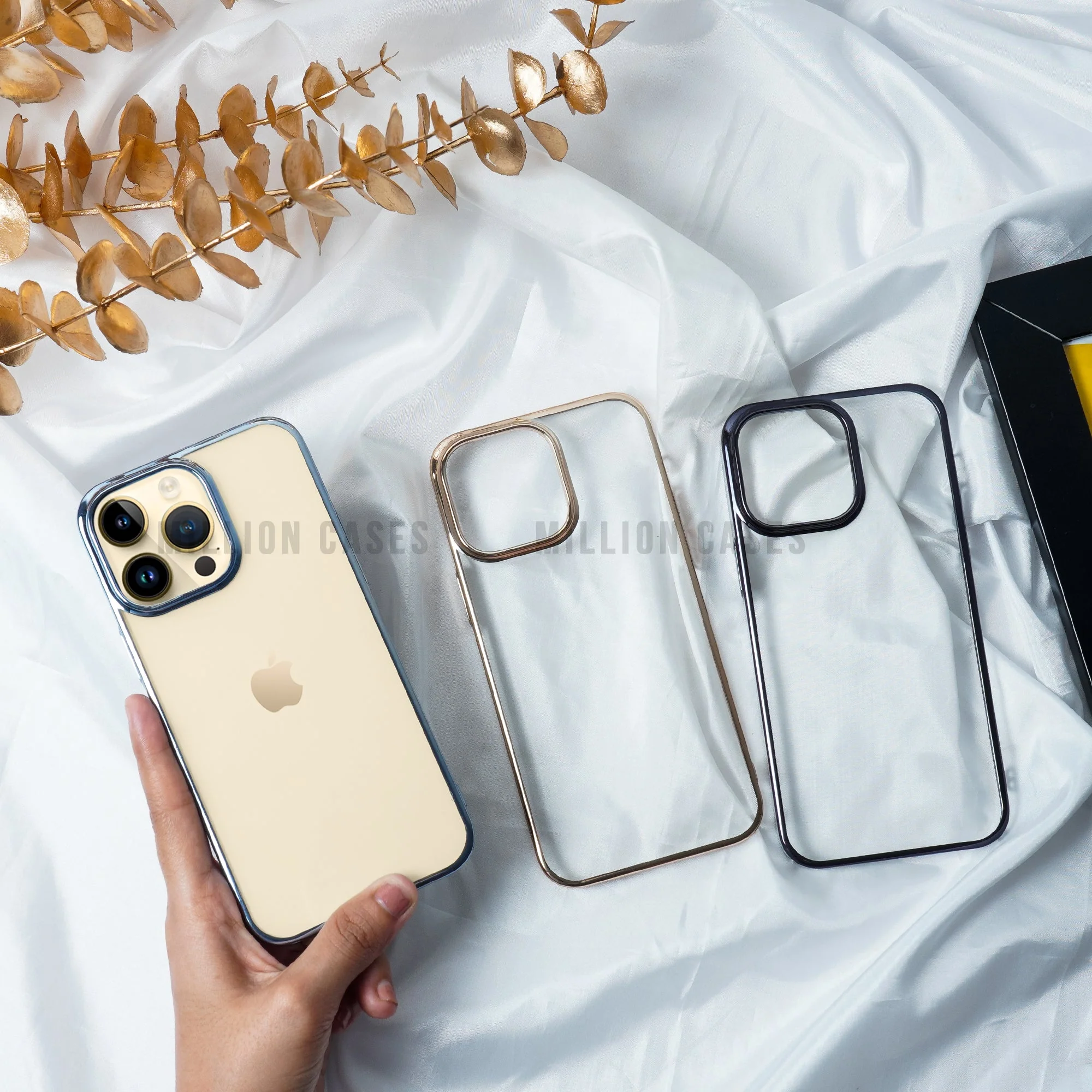 iPhone 14 Plus Electroplating Clear Back Case - Image 4