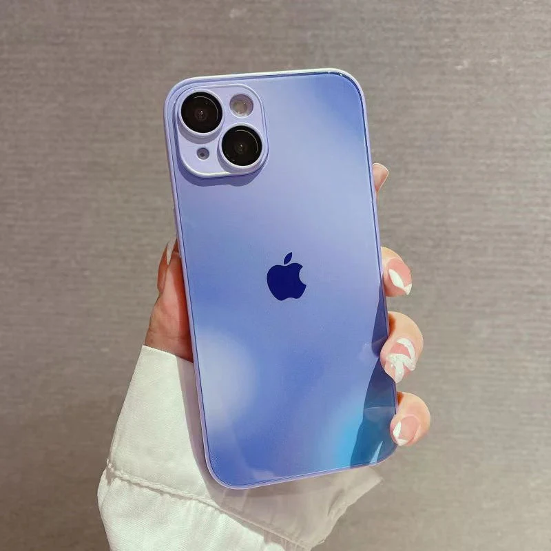iPhone 14 Plus Frosted Glass Back Case - Image 2