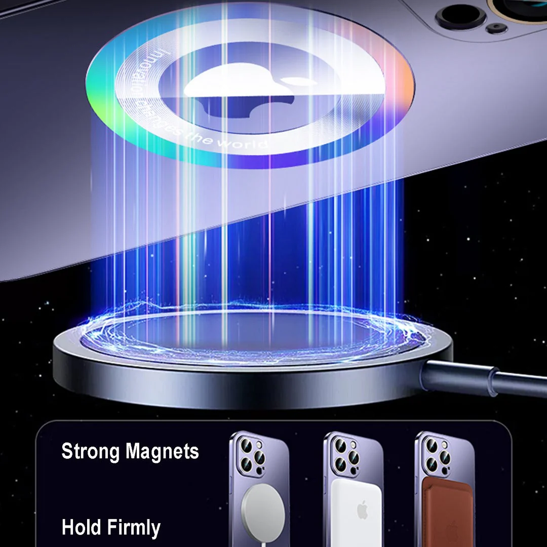 iPhone 14 Pro Colorful Logo Magnetic Protective Case - Image 10