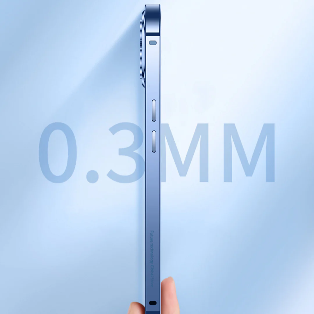 iPhone 14 Pro Max Frosted Glass Magsafe Edition Magnetic Bumper Case - Image 5
