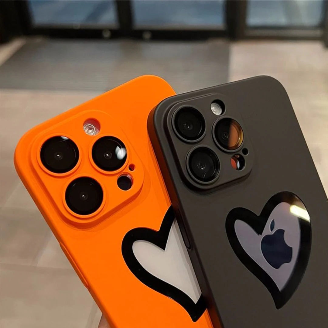 iPhone 14 Pro Max Heart Shape Logo Design Case - Image 4