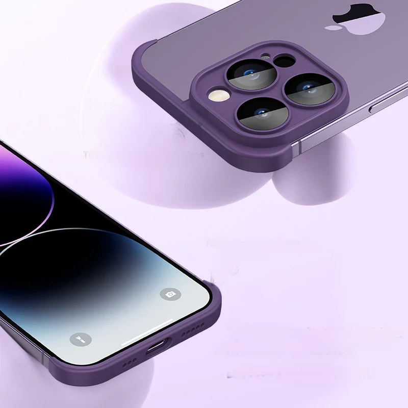 iPhone 14 Pro Max Shockproof Bumper Silicone Edge Protector - Image 3