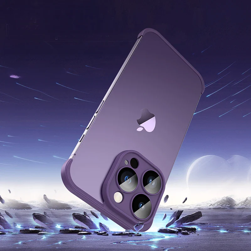 iPhone 14 Pro Max Shockproof Bumper Silicone Edge Protector - Image 4