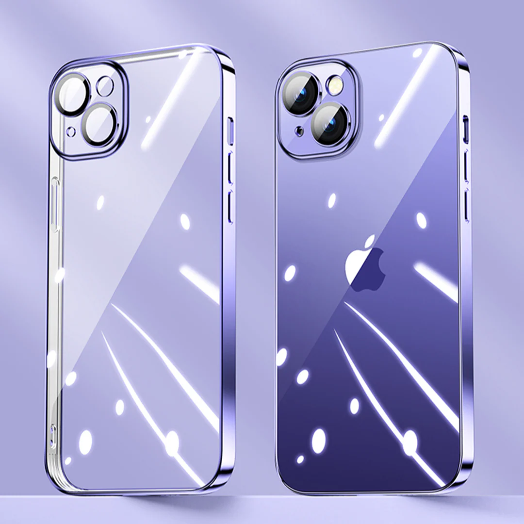 iPhone 14 Pro Transparent Plating Camera Protection Case - Image 4