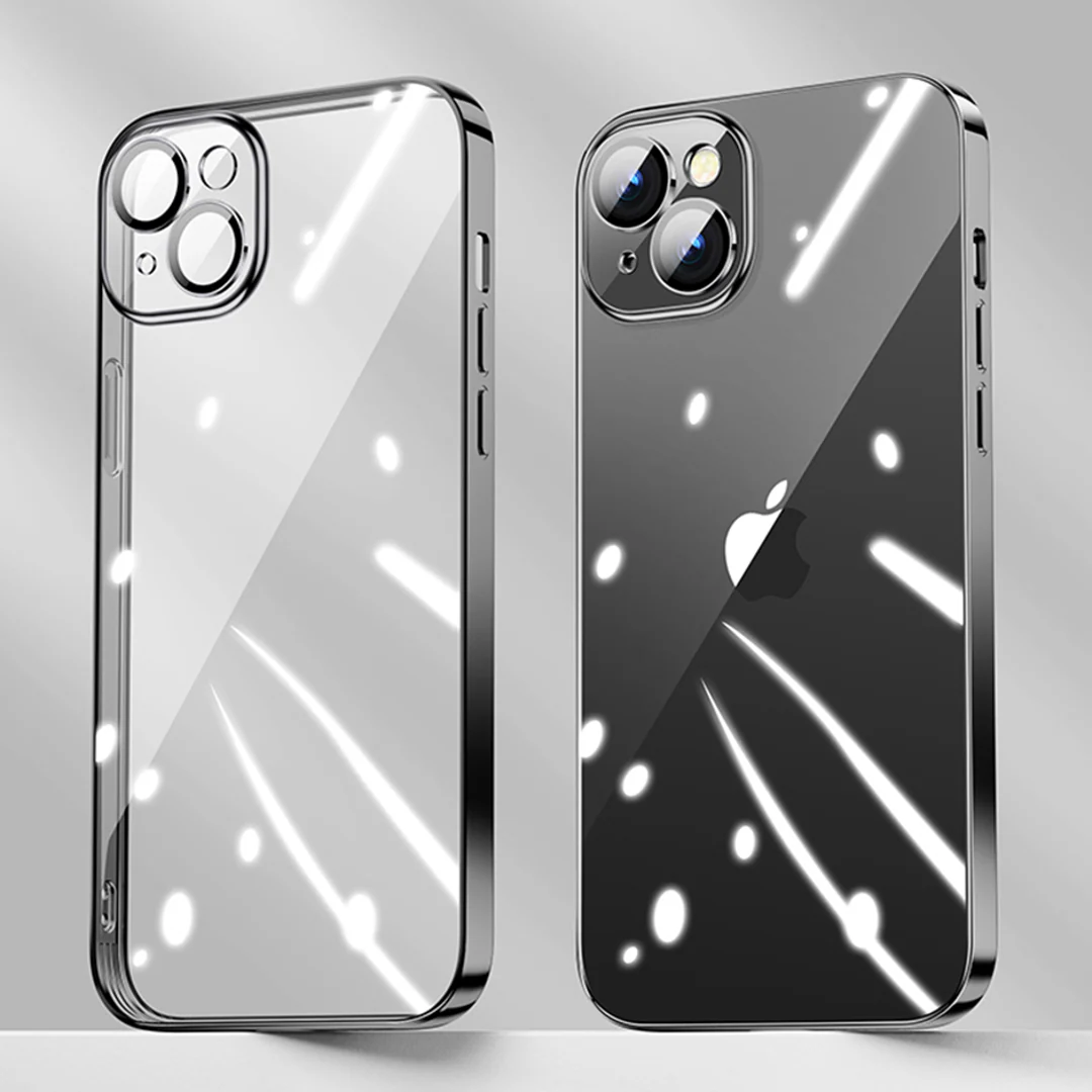 iPhone 14 Pro Transparent Plating Camera Protection Case - Image 5
