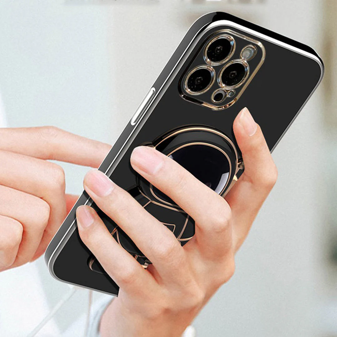 iPhone 14 Series Luxurious Astronaut Bracket Case - Image 7